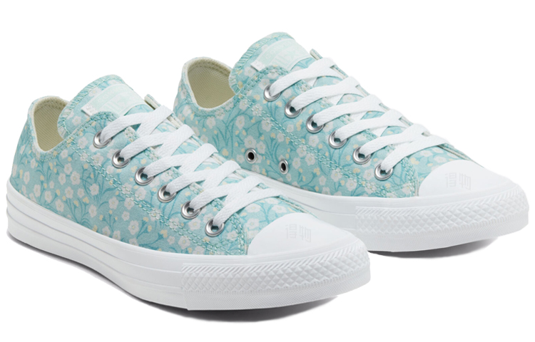 Женские кеды Converse Chuck Taylor All Star (голубые) — 淡蓝色 — фото 2