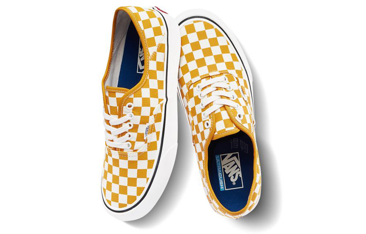 Кеды Vans Authentic (желто-белые) — фото 4