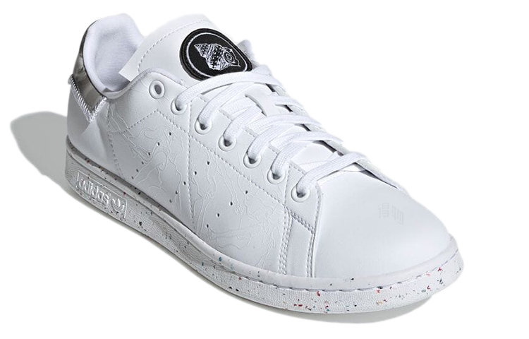 Кеды adidas Stan Smith (бело-серые) — фото 3