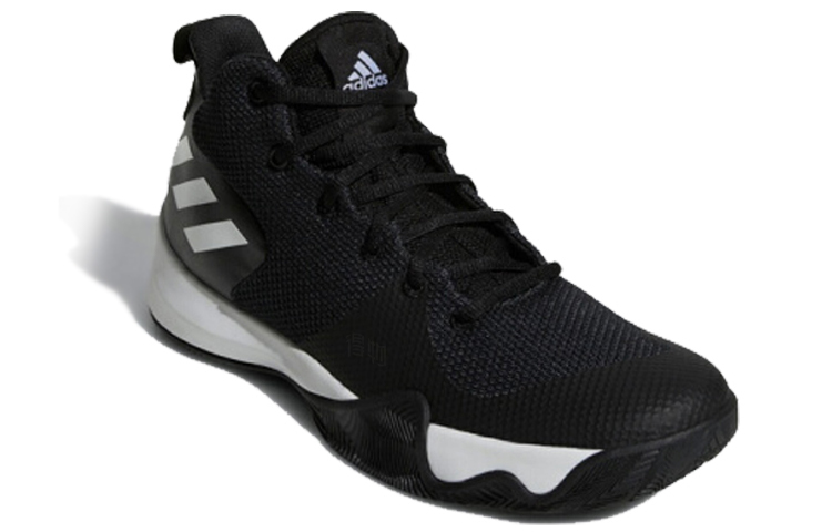 Мужские кроссовки adidas Explosive Flash (черно-белые) — фото 2