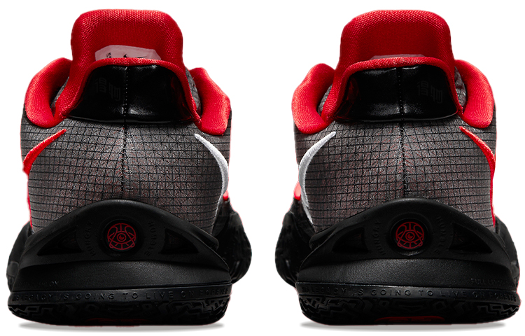 Кроссовки Nike Kyrie Low 4 (черный) — фото 5