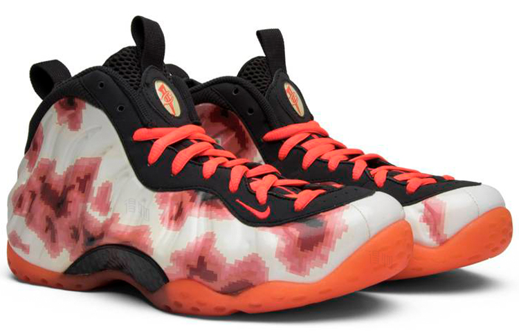 Мужские кроссовки Nike Foamposite One Thermal Map (красные) — Красный / красный — фото 3
