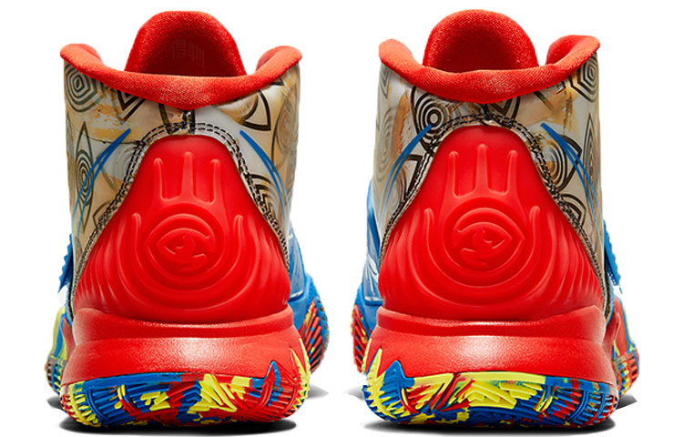 Кроссовки Nike Kyrie 6 (синий) — фото 4
