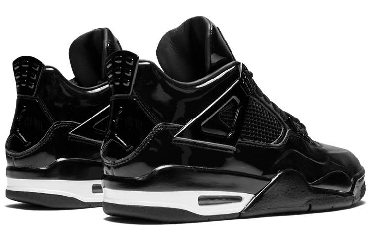 Мужские кроссовки Jordan Air Jordan 4 Retro 11Lab4 Black (черные) — фото 4