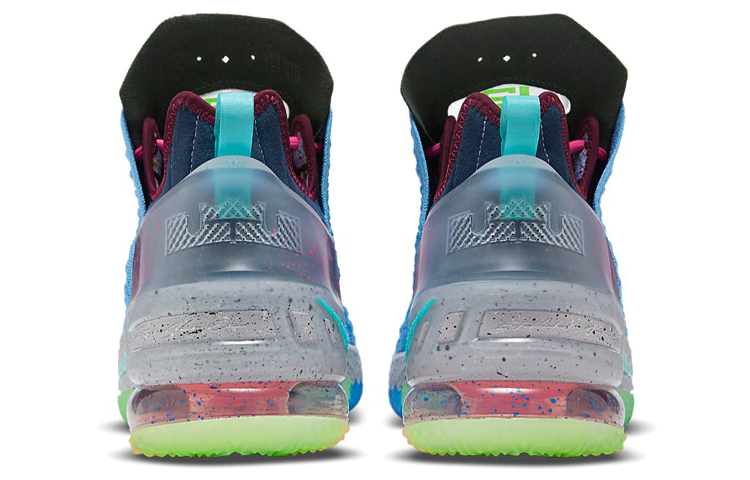 Мужские кроссовки Nike Lebron 18 EP "Best 1-9" 18 TPU (синие) — 蓝/彩色 — фото 5