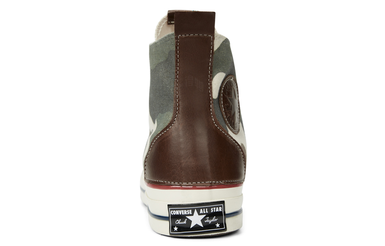 Кеды Converse 1970s Vintage High Top (камуфляжный) — 迷彩/棕 — фото 4