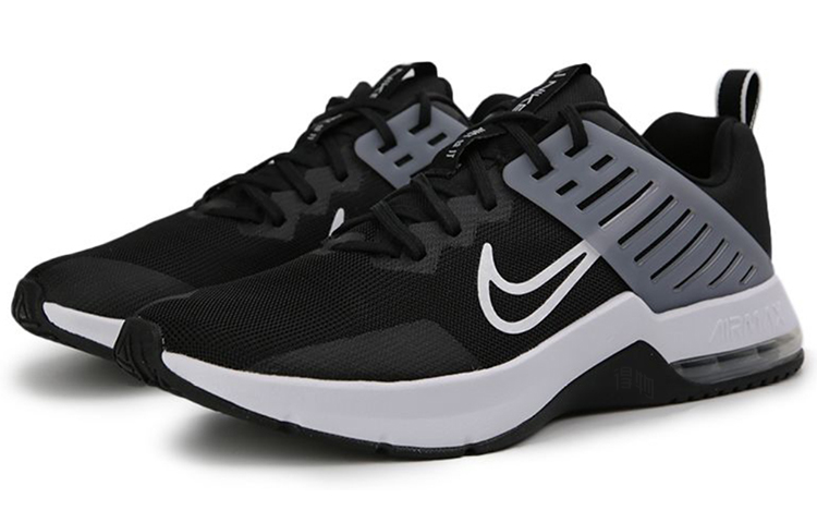 Мужские кроссовки Nike Air Max Alpha Trainer 3 (черно-бело-серые) — фото 3