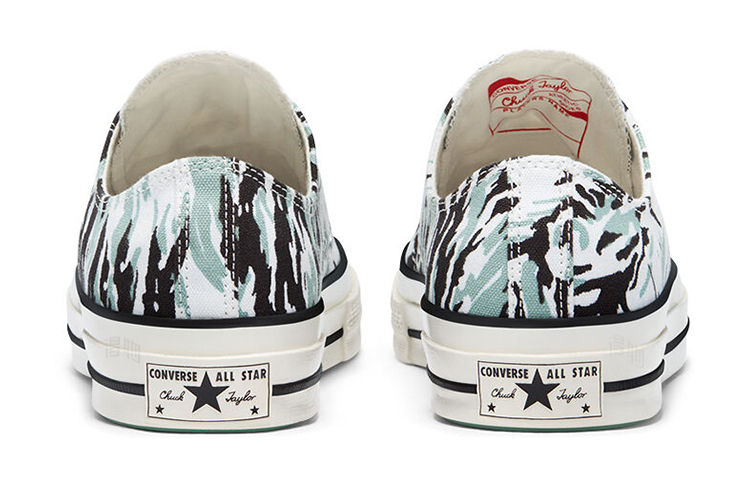 Кеды Carhartt WIP x Converse 1970s Chuck 70 (бело-зеленые) — фото 5