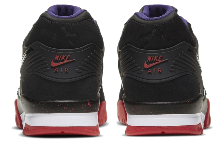 Мужские кроссовки Nike Air Trainer 3 Dracula (черно-красные) — Чёрныйкрасный — фото 5