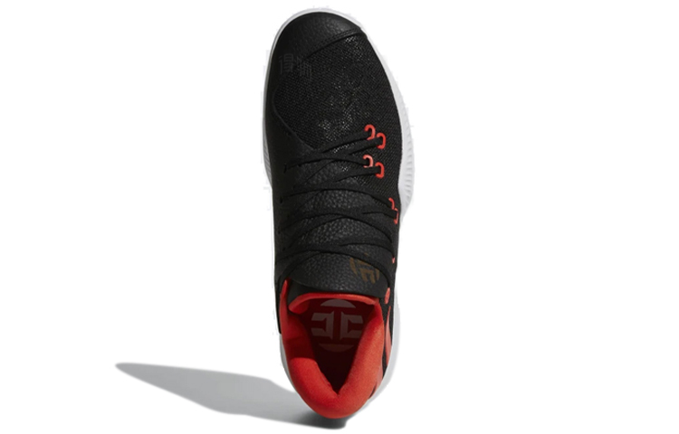 Мужские кроссовки adidas Harden B/E Brothers Through Everything (черно-красные) — фото 4