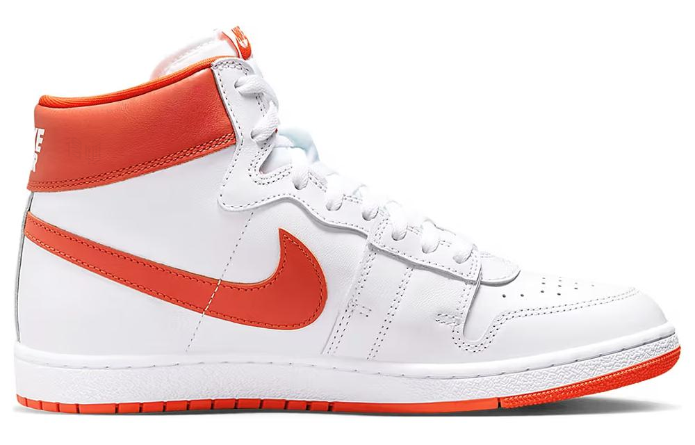 Кроссовки Nike Air Ship SP Team Orange (бело-оранжевые) — Белый / оранжевый — фото 2