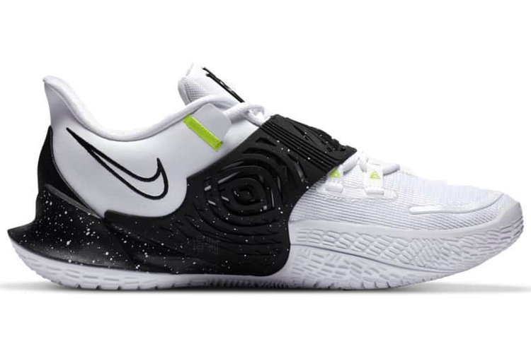 Кроссовки Nike Kyrie Low 3 (черно-белые) — Чёрный / белый — фото 2