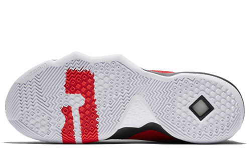 Мужские кроссовки Nike Ambassador 9 IX (красно-белые) — Красныйбелый — фото 5