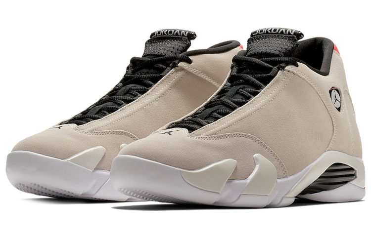 Мужские кроссовки Jordan Air Jordan 14 Retro Desert Sand OG (бежевые) — фото 3