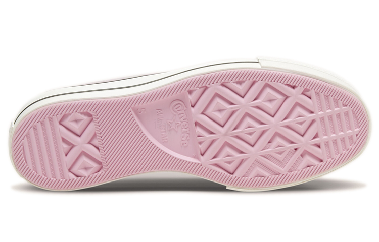 Женские кеды Converse Chuck Taylor All Star Camp Daisies Platform (розовый) — фото 5
