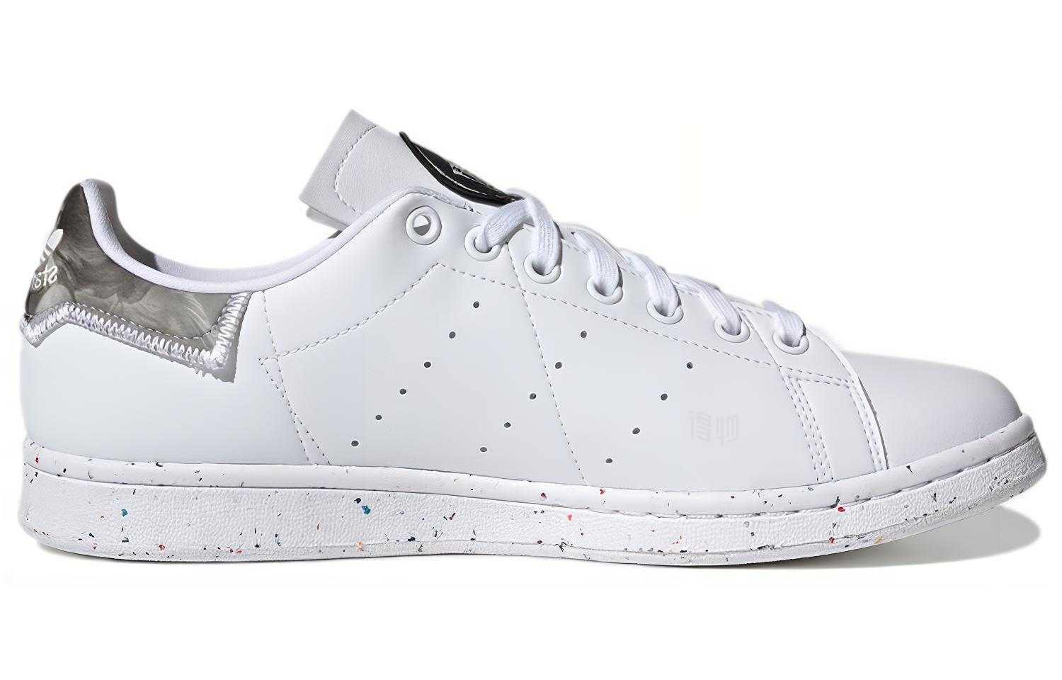 Кеды adidas Stan Smith (бело-серые) — фото 2