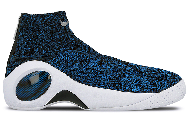 Мужские кроссовки Nike Air Flight Bonafide Military Blue (синие) — 军蓝/黑/白 — фото 2