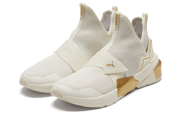 Женские кроссовки PUMA Provoke Xt Mid (бежевые) — фото 3