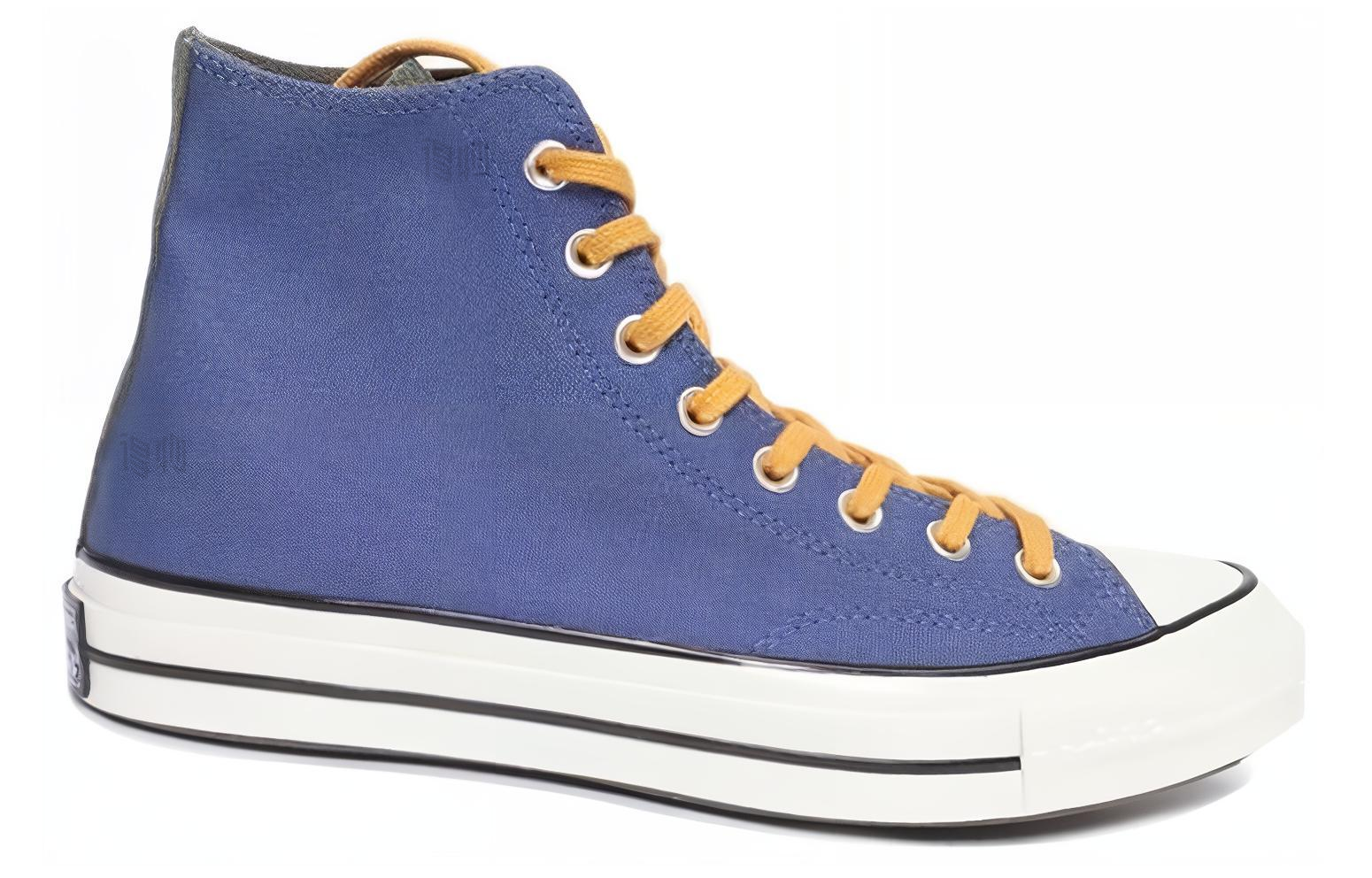 Кеды Converse 1970s Chuck Taylor (желто-сине-зеленые) — фото 2