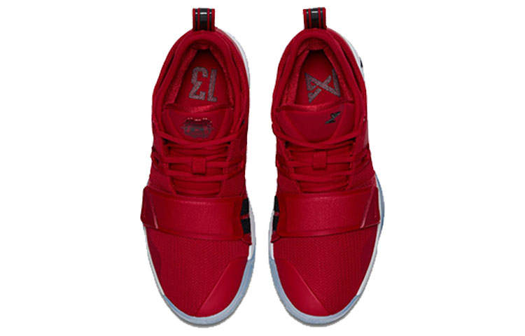 Мужские кроссовки Nike PG 2.5 (красно-черные) — фото 3