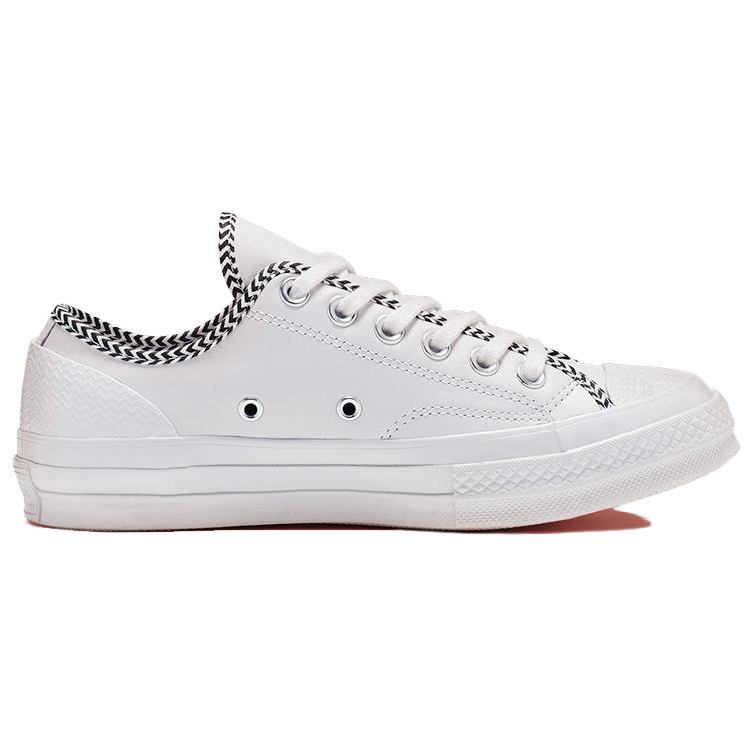 Женские кеды Converse Chuck 1970S Mission-V Low Top (белые) — фото 2