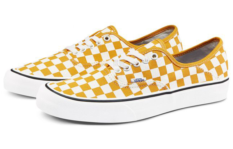 Кеды Vans Authentic (желто-белые) — фото 2