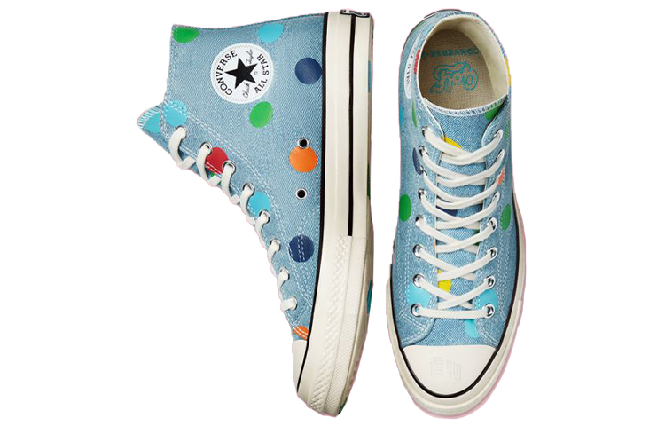 Кеды Converse ×Golf Le Fleur 1970s (синий) — фото 4