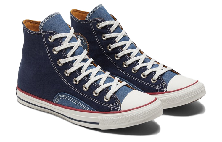 кеды Converse Chuck Taylor All Star 1970s Indigo Boro (синие) — фото 3