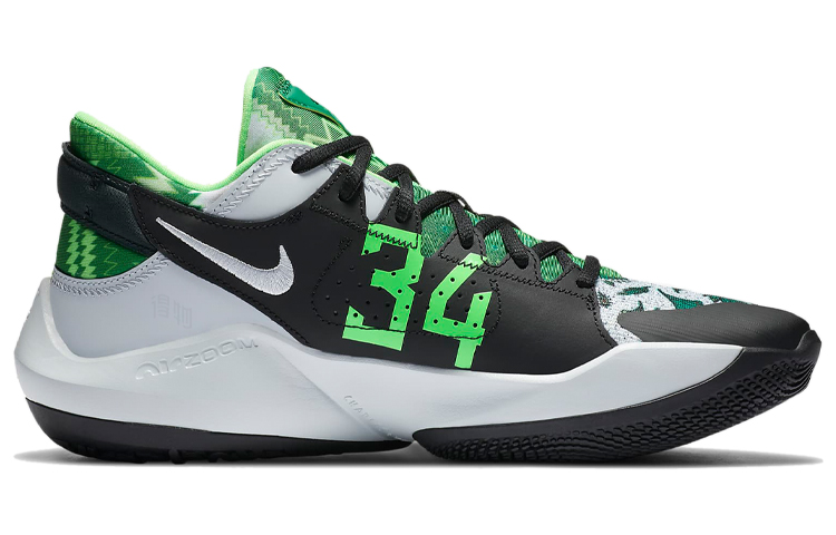 Кроссовки Nike Freak 2 EP Naijia (белый / зеленый) — Белыйзелёный — фото 2