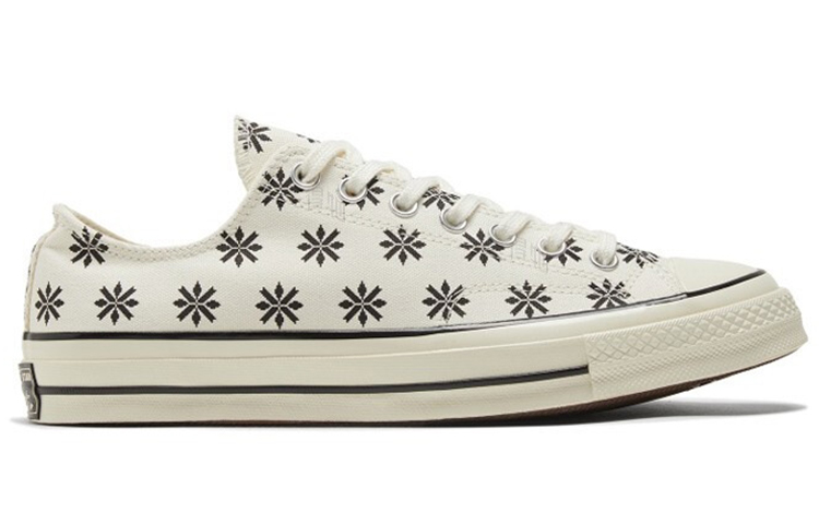 Кеды Converse 1970s Chuck Taylor All Star (бело-черные) — фото 2