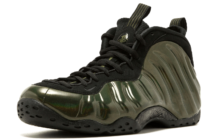 Мужские кроссовки Nike Foamposite One (военный зеленый) — фото 2