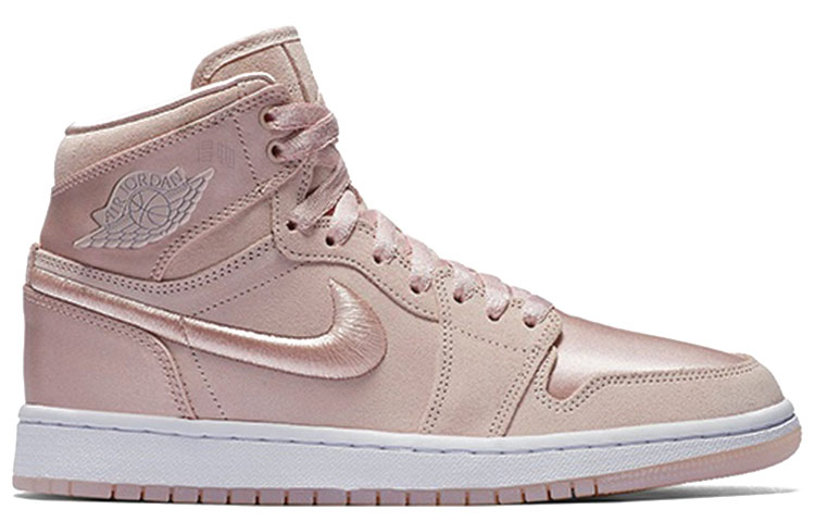 Женские кроссовки Jordan Air Jordan 1 Retro High Season Of Her Silt Red (розовые) — 骨色 — фото 2