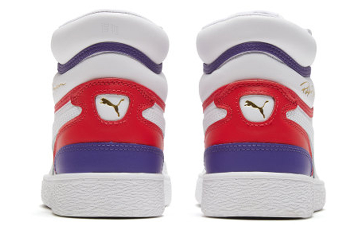 Кеды PUMA Ralph Sampson (красно-сине-белые) — Красный / синий / белый — фото 4