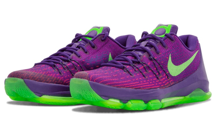 Мужские кроссовки Nike KD 8 (фиолетовые) — фото 2