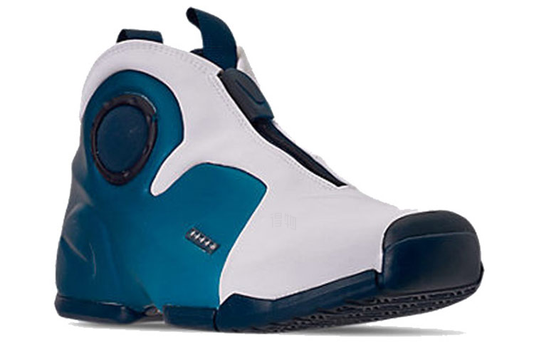 Мужские кроссовки Nike Air Flightposite 2 (сине-белые) — Синийбелый — фото 2