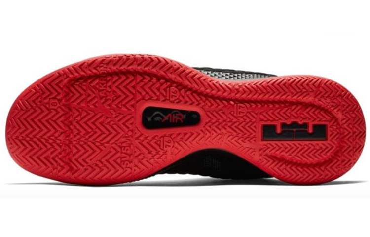 Мужские кроссовки Nike Witness 3 (черно-красный) — Чёрныйкрасный — фото 5