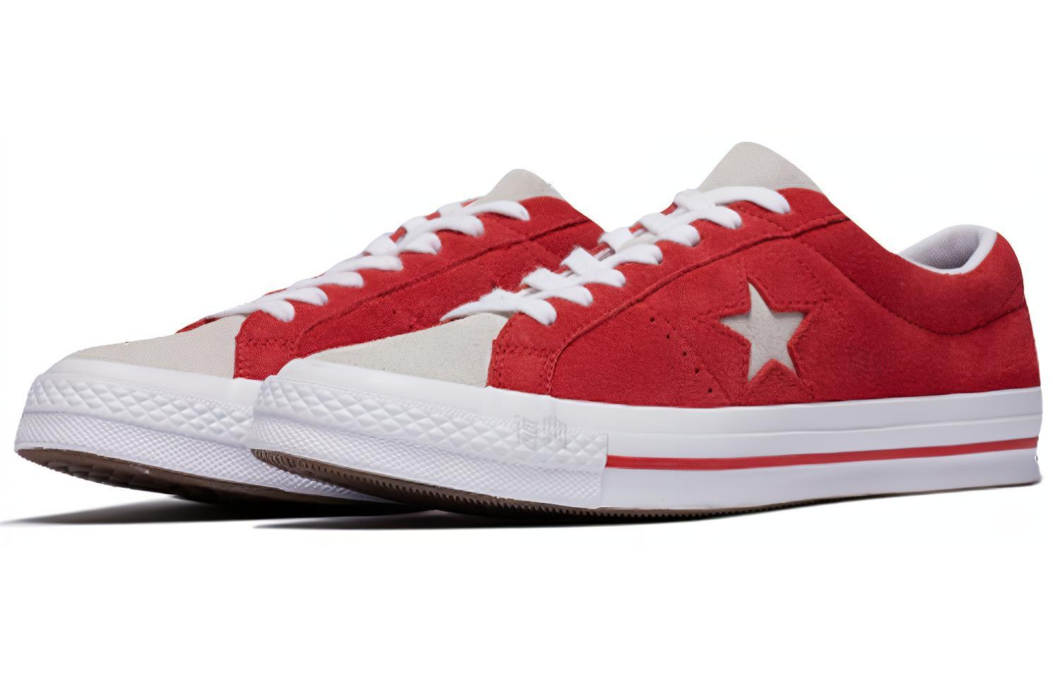 Кеды Converse One Star (красные) — фото 2