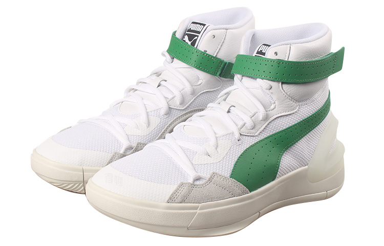 Кроссовки PUMA Sky Modern (бело-зеленые) — фото 3