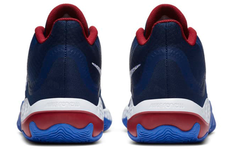 Мужские кроссовки Nike Renew Elevate (сине-бело-красные) — Синийбелыйкрасный — фото 5