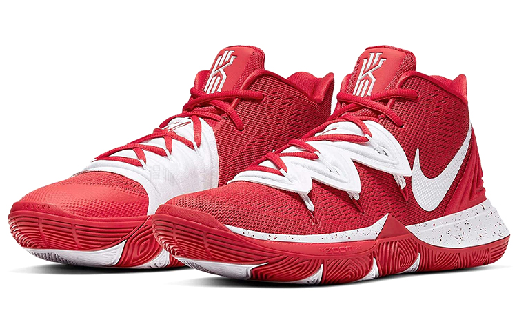 Мужские кроссовки Nike Kyrie 5 Team 5 (красный) — фото 2