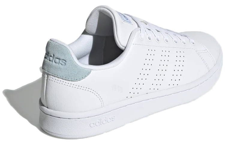 Женские кеды adidas neo ADVANTAGE (белый / зеленый) — Белый / зелёный — фото 3