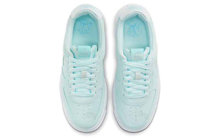 Женские кроссовки Nike Air Force 1 Pixel Mint Green (зеленый / белый) — Зелёный / белый — фото 4