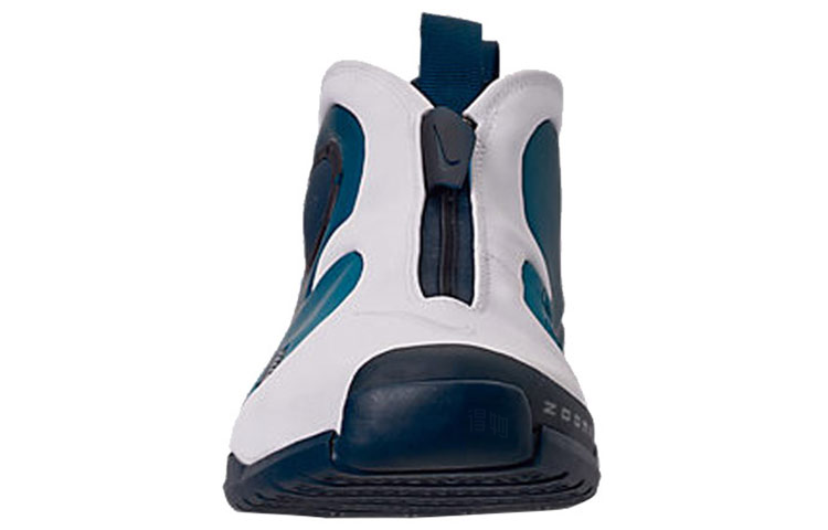 Мужские кроссовки Nike Air Flightposite 2 (сине-белые) — Синийбелый — фото 3