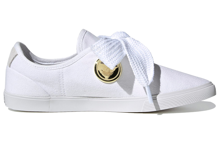 Женские кеды adidas originals Sleek Lo (белые) — фото 2