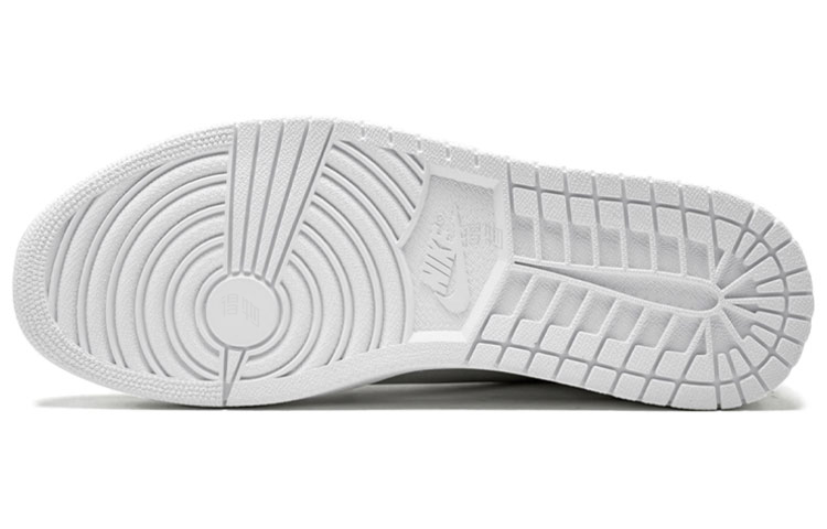 Мужские кроссовки Jordan Air Jordan 1 Retro Low Pinnacle (серебряные) — 金属银/白 — фото 5