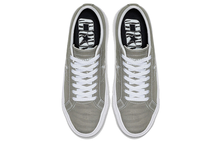 Кеды Converse One Star Pro Ox JA (зеленые) — фото 3