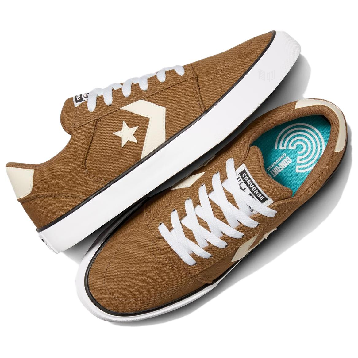 Кеды Converse Cons Belmont (коричневые) — фото 4