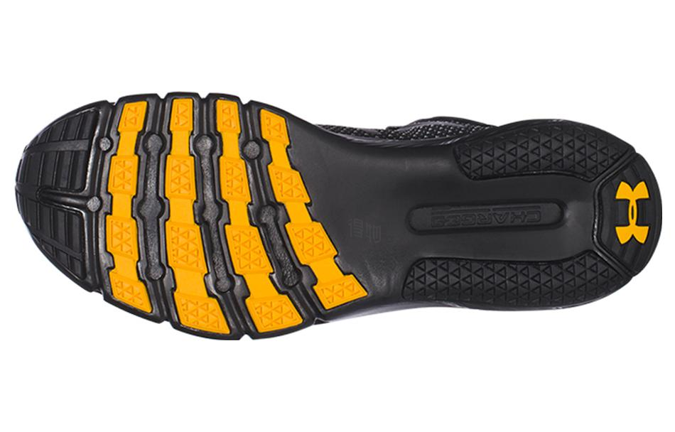 Мужские кроссовки Under Armour Under Armour The Rock Delta (черно-желтые) — Чёрный / жёлтый — фото 5