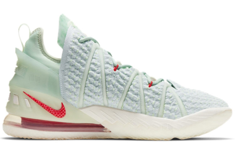 Кроссовки Nike Lebron 18 Empire Jade EP Zoom (зеленый) — фото 2