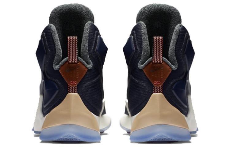 Мужские кроссовки Nike Lebron 13 EXT Luxbron (синий деним) — 多/彩色/黑曜石/帆色 — фото 4